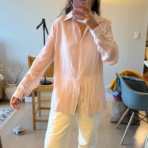 Pink Striped Men's Shirt